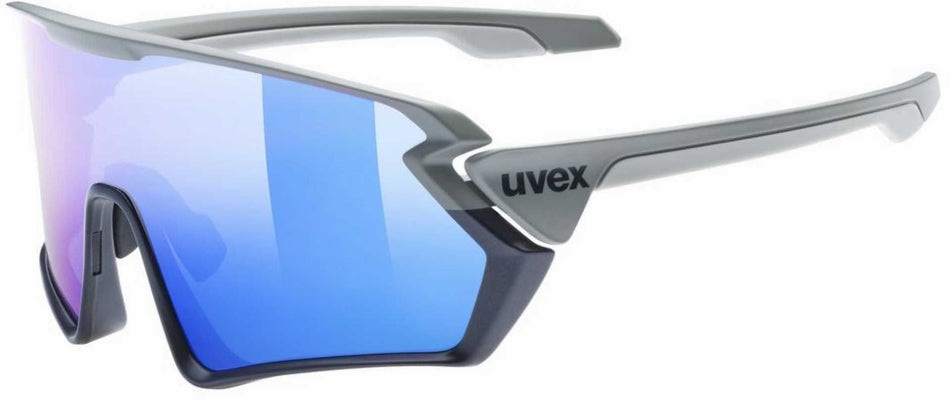 Uvex Sportstyle 231 Sportbrille rhino deep space matt/mirror blue