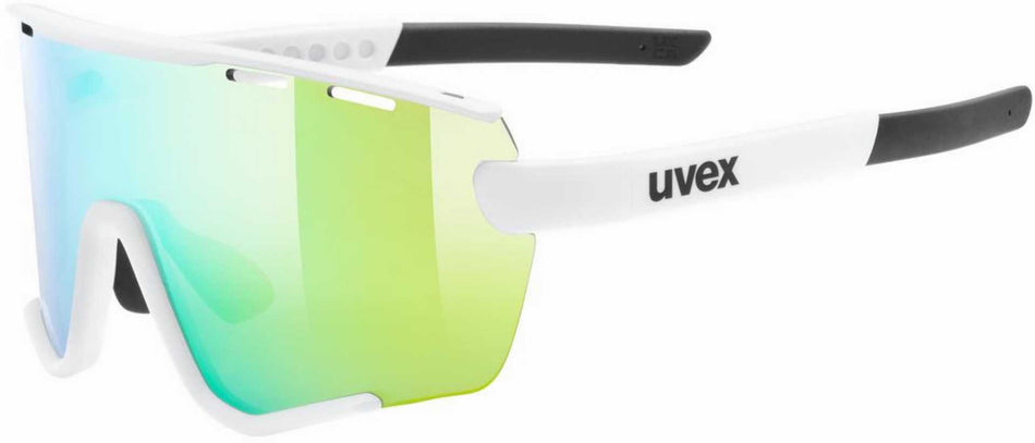 Uvex Sportstyle 236 Set Sportbrille white matt/mirror green