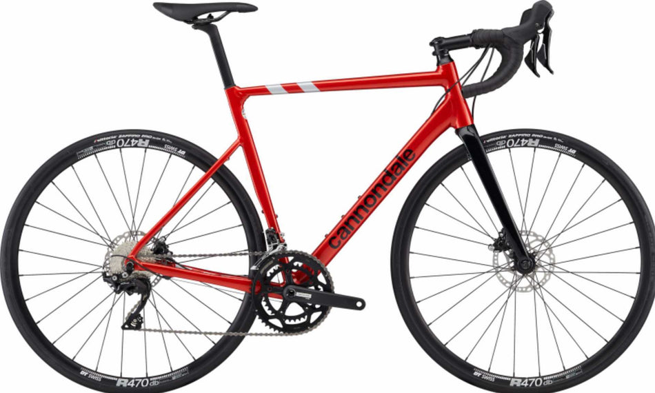 Cannondale CAAD13 Disc 105 Rennrad Diamant 28" candy red