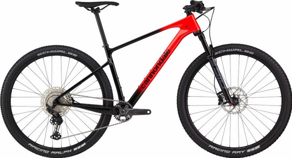 Cannondale Scalpel HT Carbon 4 MTB-Hardtail Diamant 29" acid red