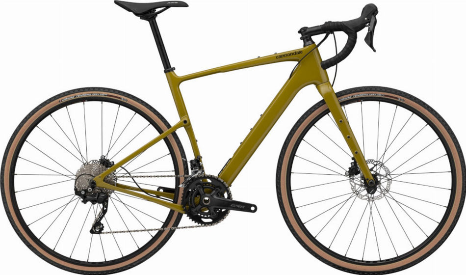 Cannondale Topstone Carbon 4 Gravelbike Diamant 28" olive green