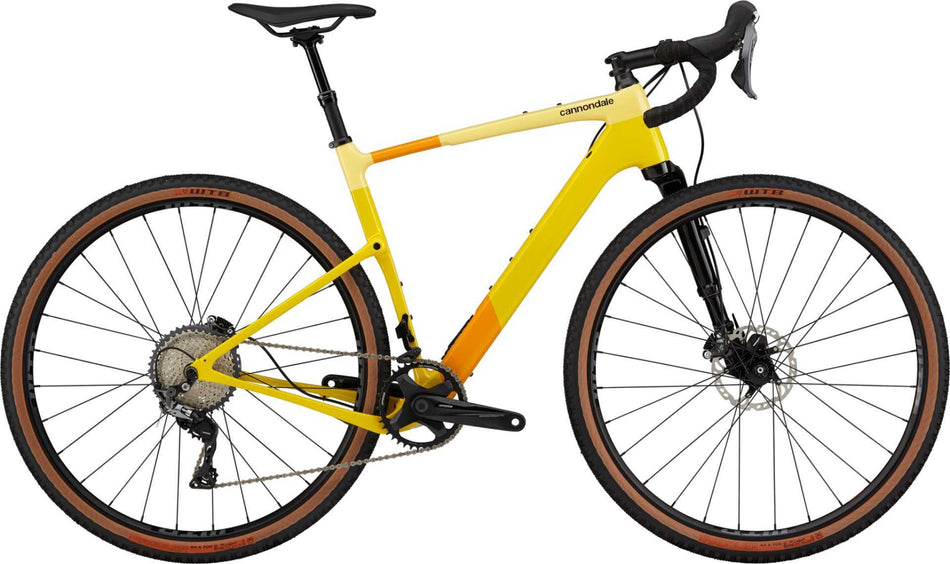 Cannondale Topstone Carbon Lefty 2 Gravelbike Diamant 28" laguna yellow