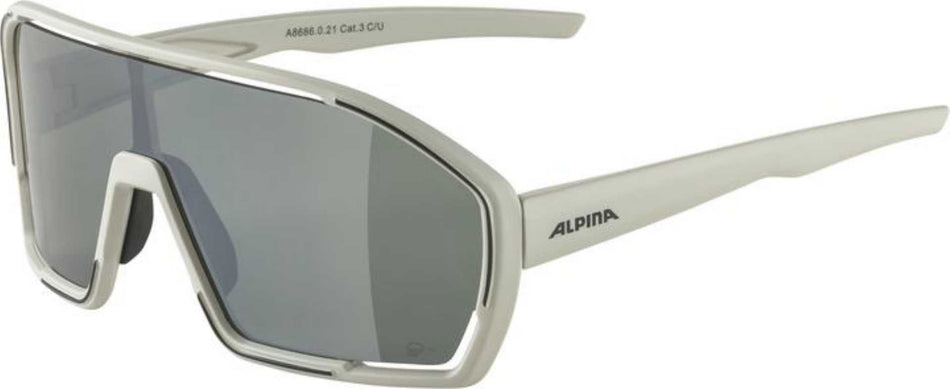 Alpina Bonfire Q-Lite Sportbrille cool grey matt/silver mirror