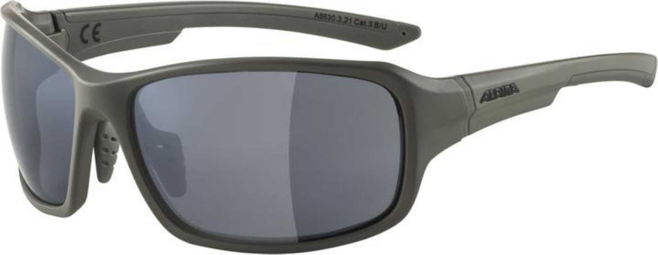 Alpina Lyron Sportbrille moon-grey matt/mirror bronce
