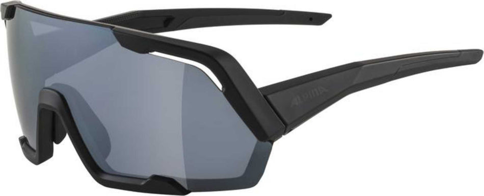 Alpina Rocket Sportbrille all black matt/mirror black