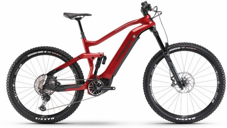 Haibike AllMtn CF 12 600 Wh E-Bike Fully 29"/27,5" gloss matte dyn red black