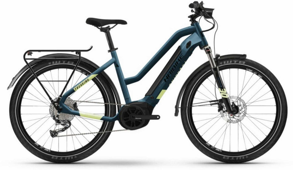Haibike Trekking 5 500 Wh E-Bike Trapez 27,5" blue/canary