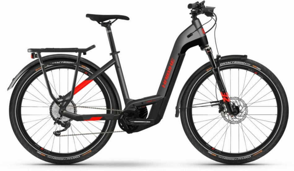 Haibike Trekking 9 625 Wh E-Bike Wave 27,5" anthracite/red