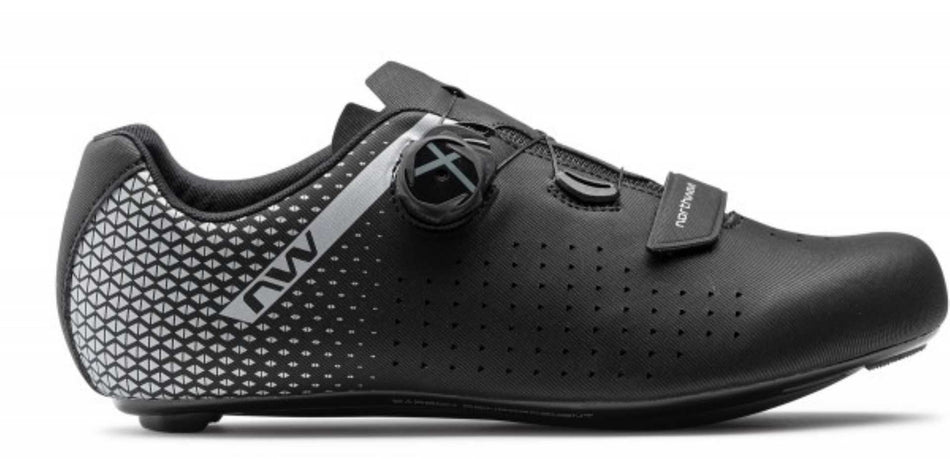 Northwave Core Plus 2 Rennradschuhe black/silver