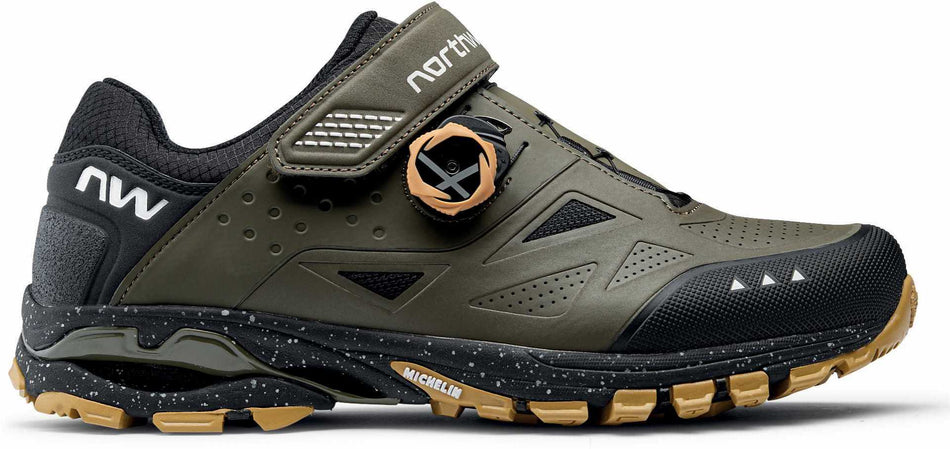 Northwave Spider Plus 3 MTB-Schuhe forest