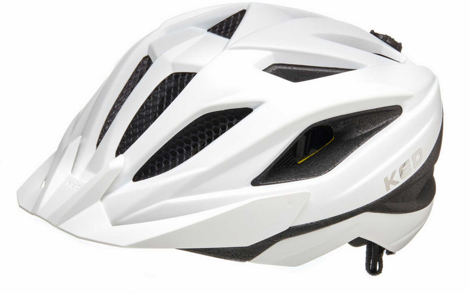 KED Street Junior Mips Kinder-Helm white matt