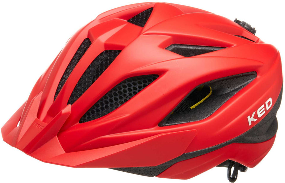 KED Street Junior Mips Kinder-Helm fiery red matt