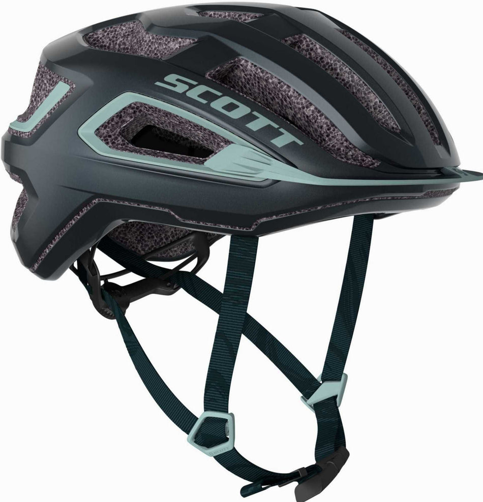 Scott Arx Rennrad-Helm petrol green