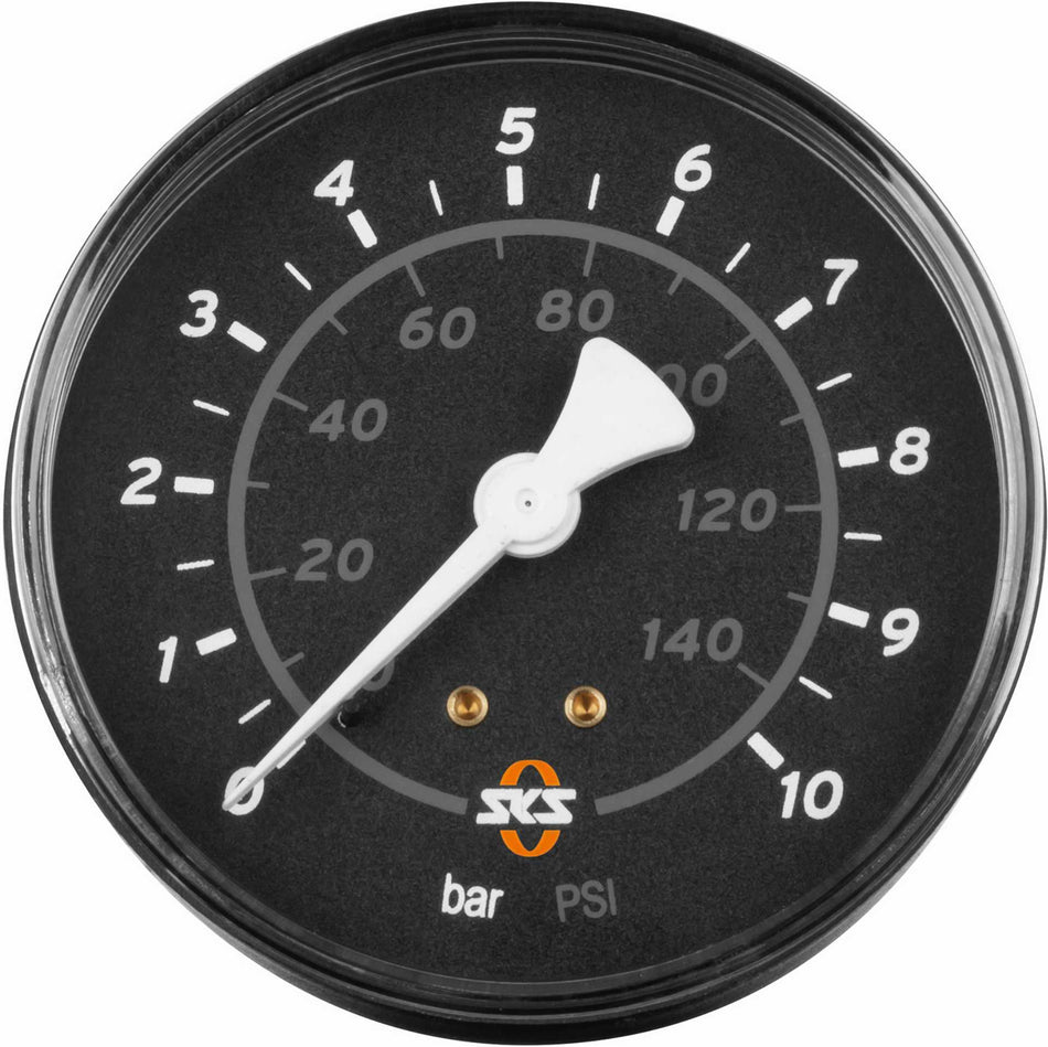 SKS GERMANY Ersatzmanometer D80 kompatibel mit Airkompressor 10.0, Air-X-Plorer 10.0