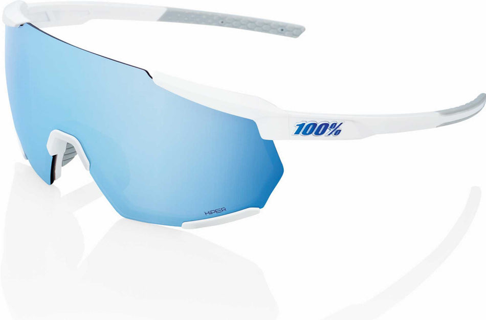 100percent Racetrap 3.0 Sportbrille HiPER Lens matte white/blue