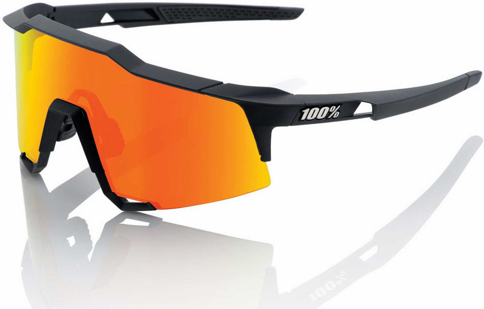 100percent Speedcraft Sportbrille HiPER Mirror Lens soft tact black/red