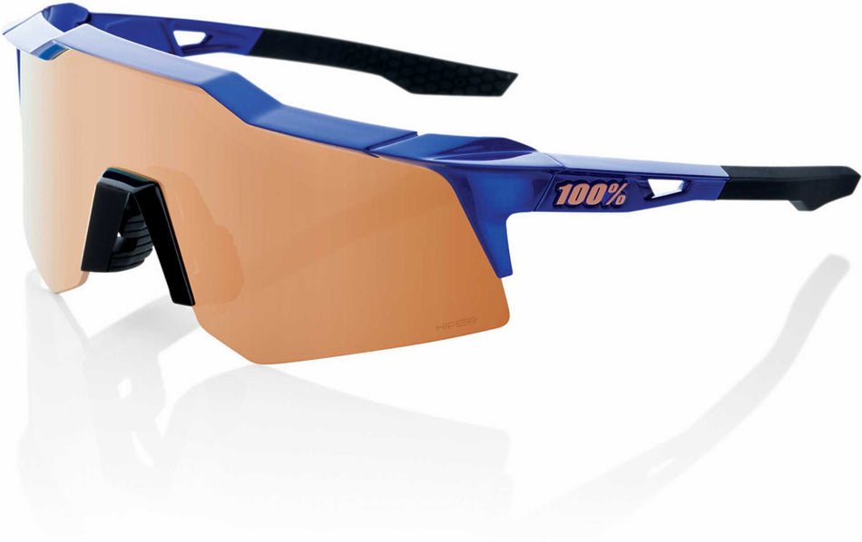 100percent Speedcraft XS Sportbrille HiPER Mirror Lens gloss cobalt blue/copper