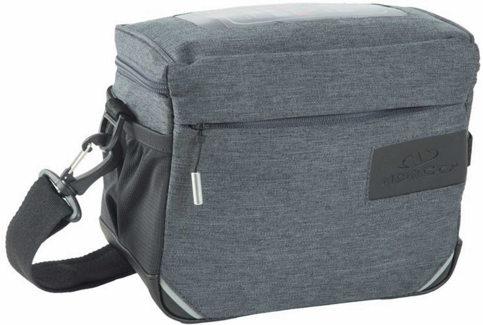 Norco Midford Lenkertasche tweed grey 5 L