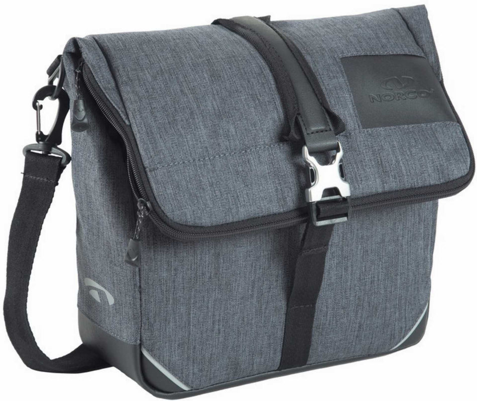 Norco Burnham Lenkertasche tweed grey 7.5 L