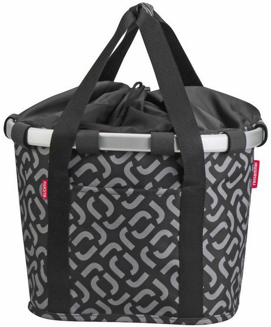 KLICKfix Bikebasket Lenkertasche signature black 15 L