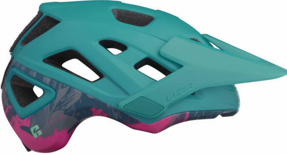 Lazer Jackal KinetiCore MTB-Helm matte turquoise