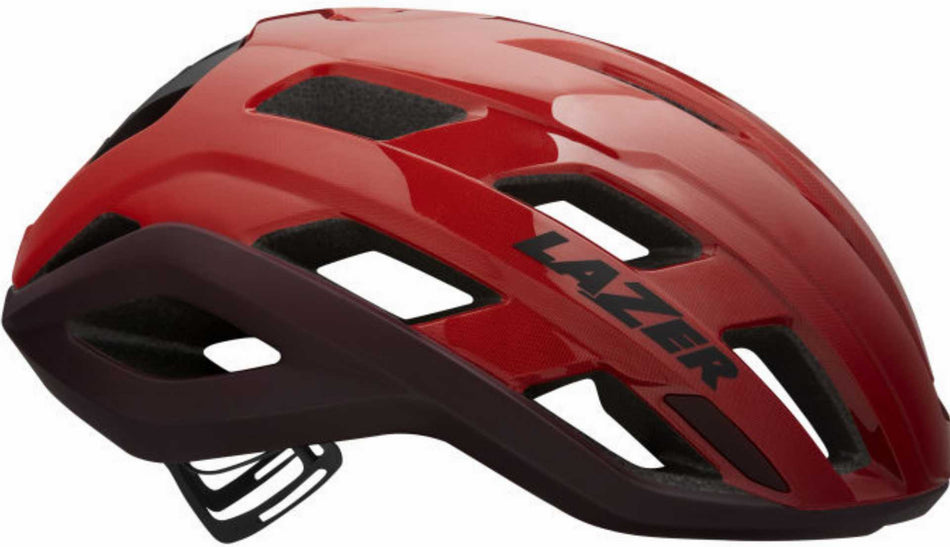 Lazer Strada KinetiCore Rennrad-Helm red
