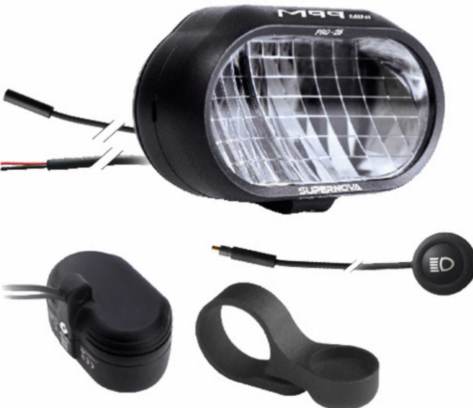 Supernova M99 Mini PRO E-25 E-Bike-Scheinwerfer K1456