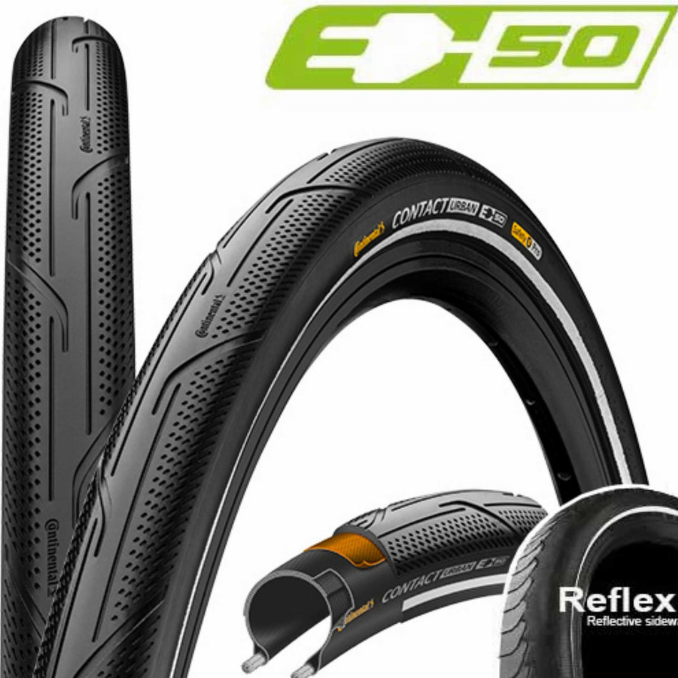 Continental Contact Urban Reflex 28" Drahtreifen