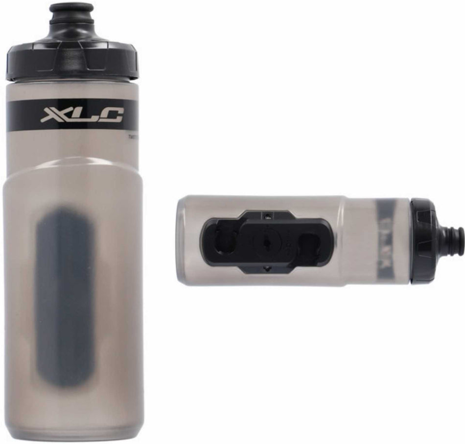 XLC Fidlock Trinkflasche WB-K16 600ml, mit Magnet flaschenseitig transparent