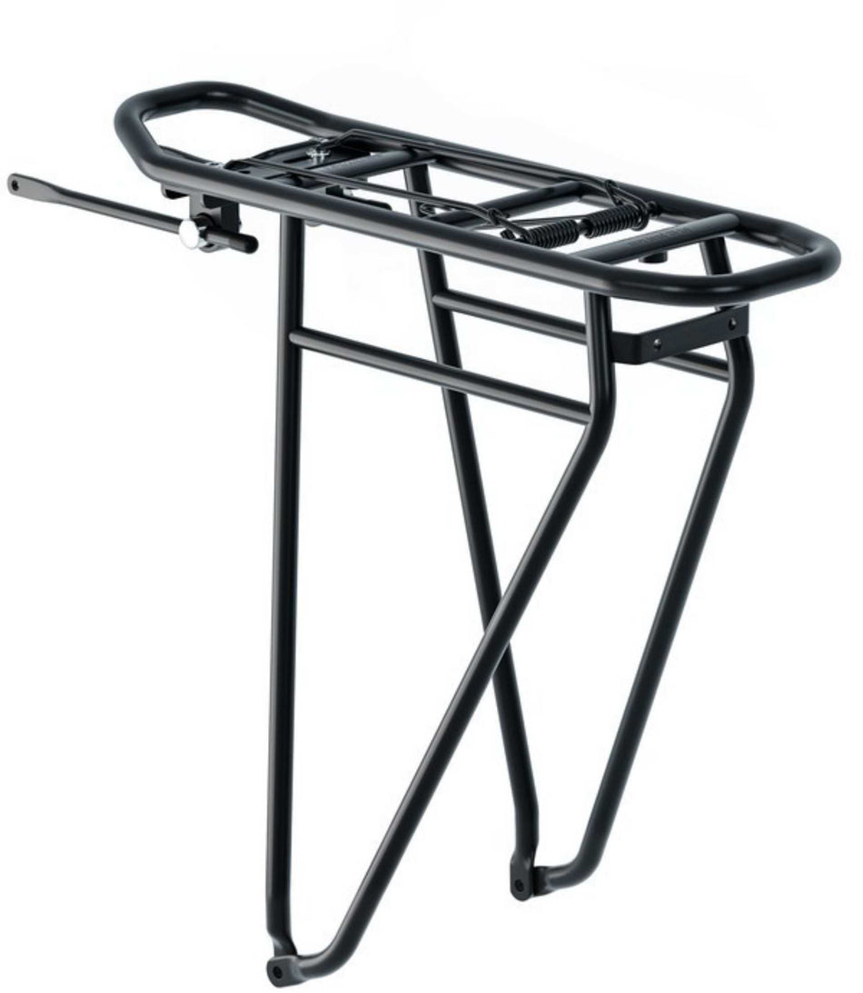 Racktime Basic 2.0 Tour Gepäckträger 28" mit Federklappe Snapit 2.0 schwarz