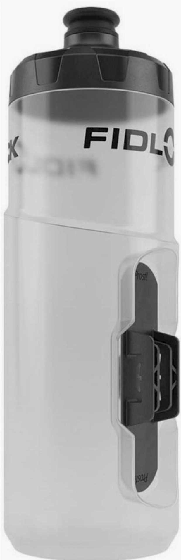 Fidlock Twist Trinkflasche transparent weiß 600 ml