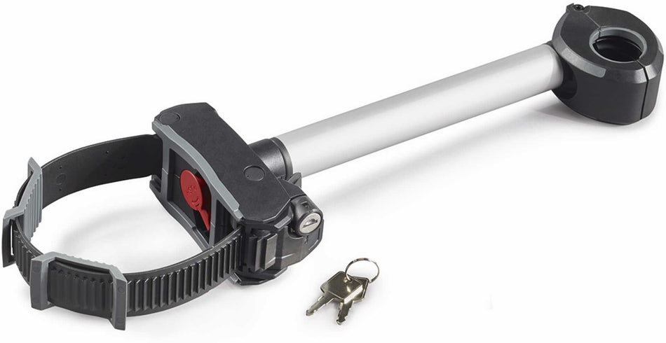 Uebler Abstandshalter für 2. Fahrrad (2er Träger) mit Zahnband abschließbar & abnehmbar
