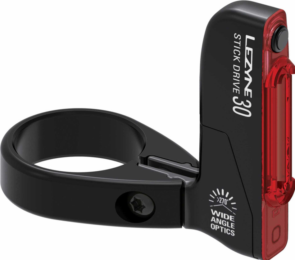Lezyne LED Stick Drive StVZO Seat Clamp Rücklicht schwarz