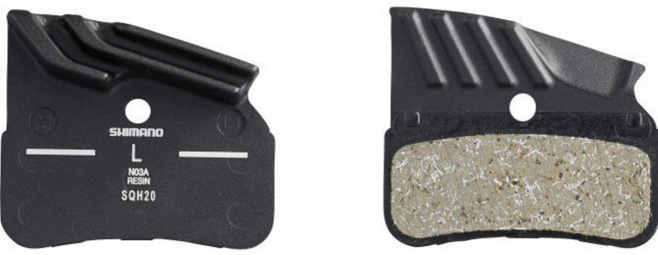 Shimano N03A Resin mit Kühlrippen Scheibenbremsbeläge1 Paar
