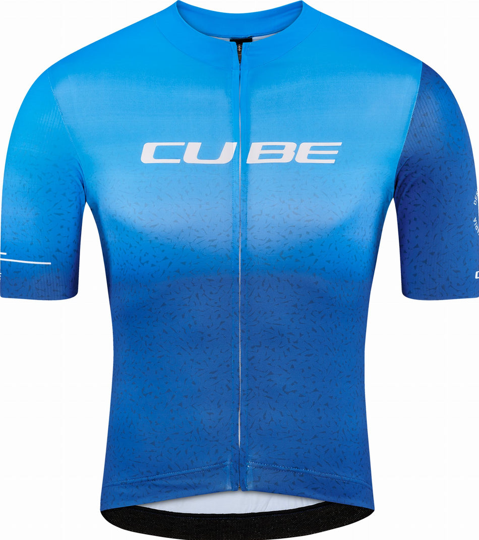 Cube Blackline Trikot Race Kurzarm blue