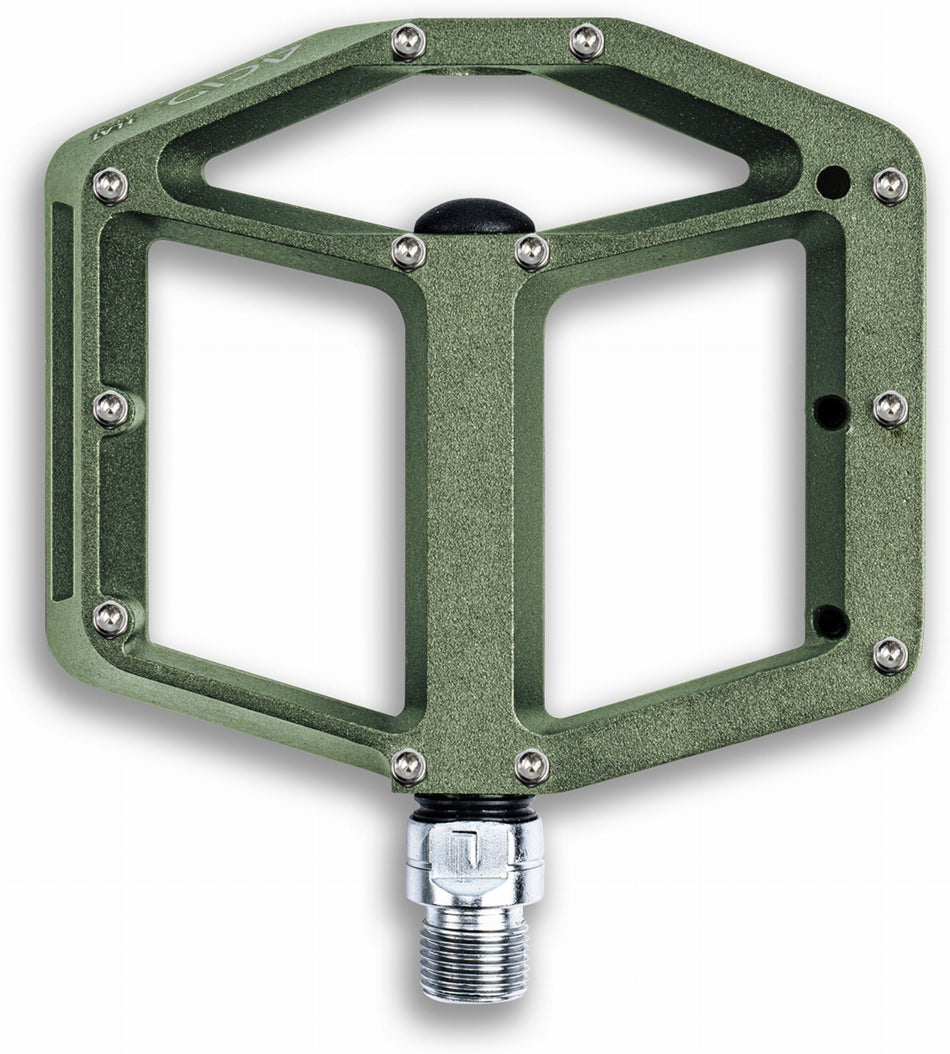 Acid FLAT A3-ZP R Pedale olive 115 x 100 x 18 mm