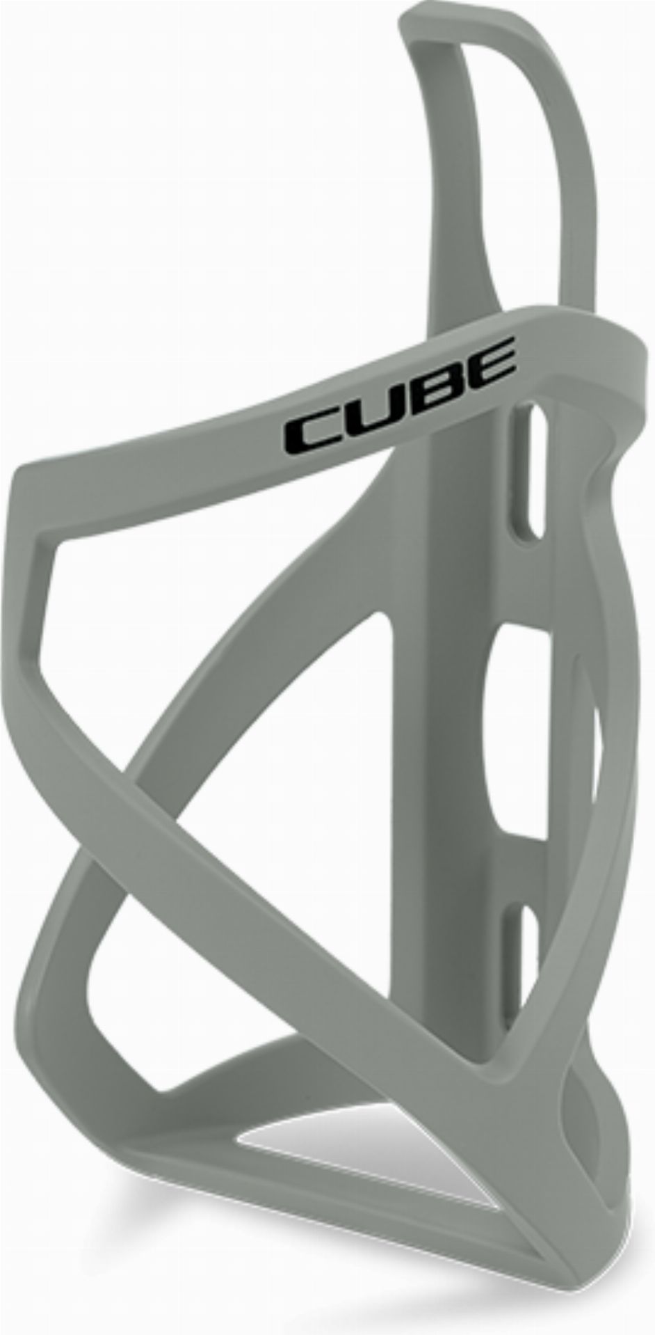 Cube Flaschenhalter HPP Left-Hand Sidecage matt swamp grey ´n´ glossy black