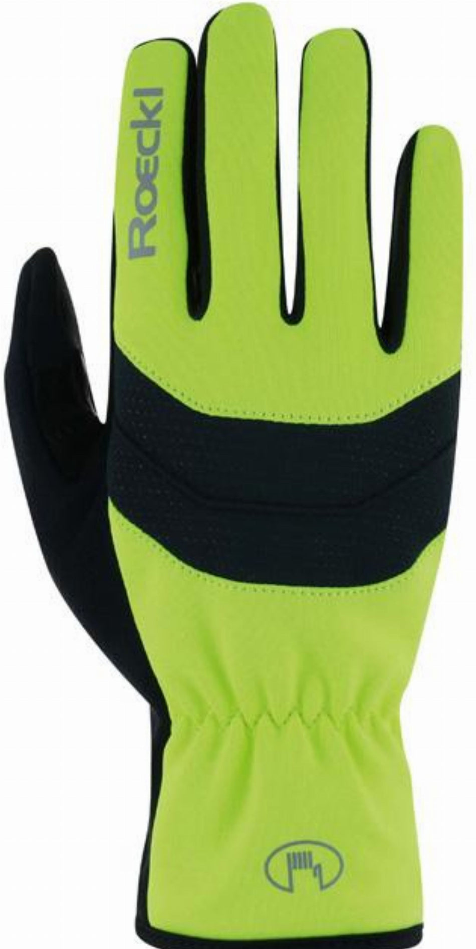 Roeckl Raiano Handschuhe lang fluo yellow