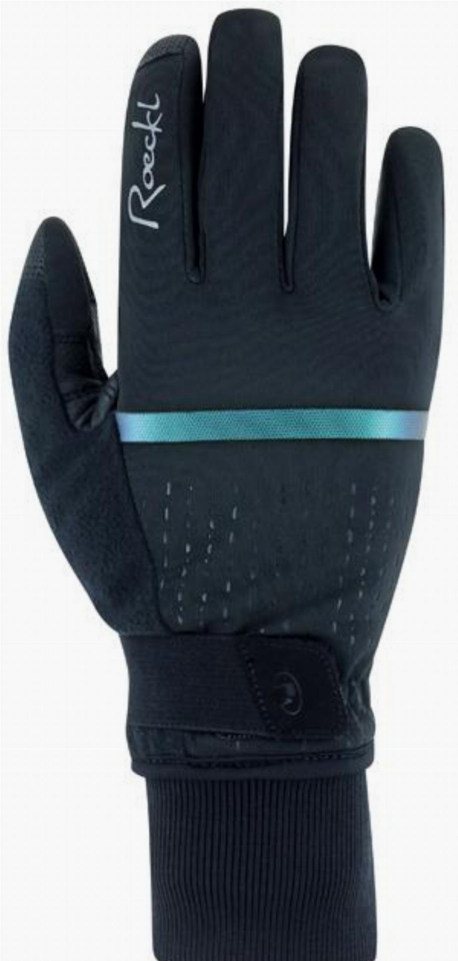 Roeckl Watou Handschuhe lang black/cameleon green