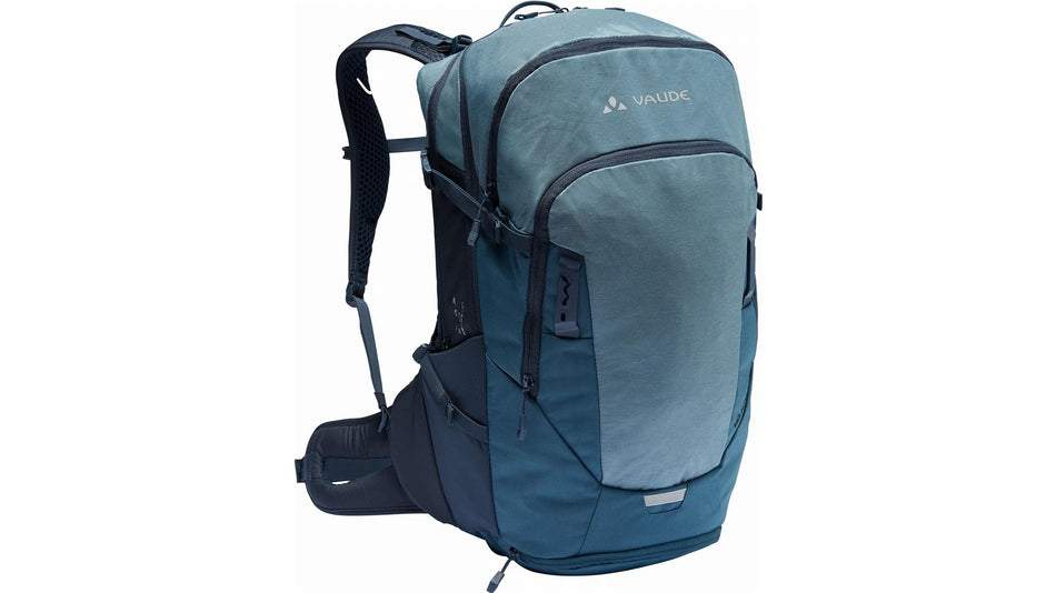 Vaude Women's Bike Alpin Rucksack blue gray 24 + 4 L
