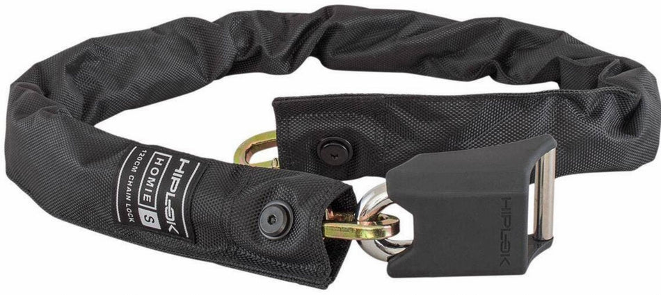 Hiplok Home Silver Kettenschloss 120 cm schwarz