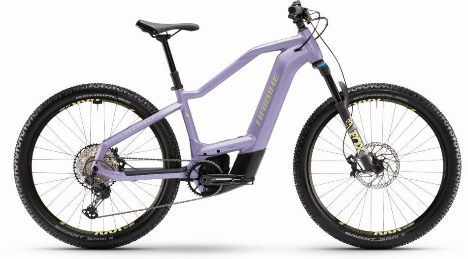 Haibike AllTrack 11 750 Wh E-Bike Hardtail Diamant royal viola/lemon - matt