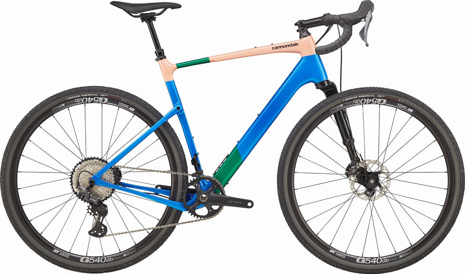 Cannondale Topstone Carbon 2 Lefty Gravelbike Diamant 28" electric blue
