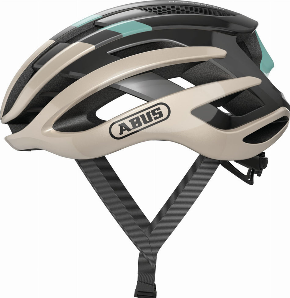 Abus Airbreaker Rennrad-Helm champagne gold