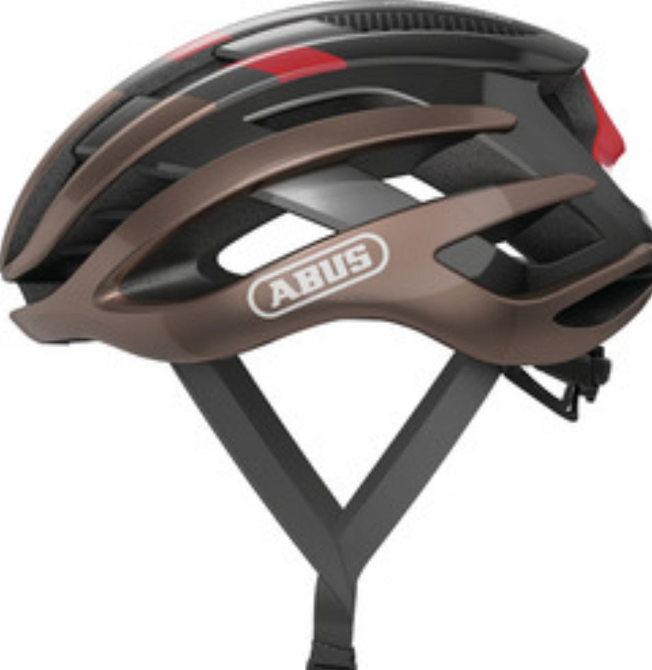 Abus Airbreaker Rennrad-Helm metallic copper
