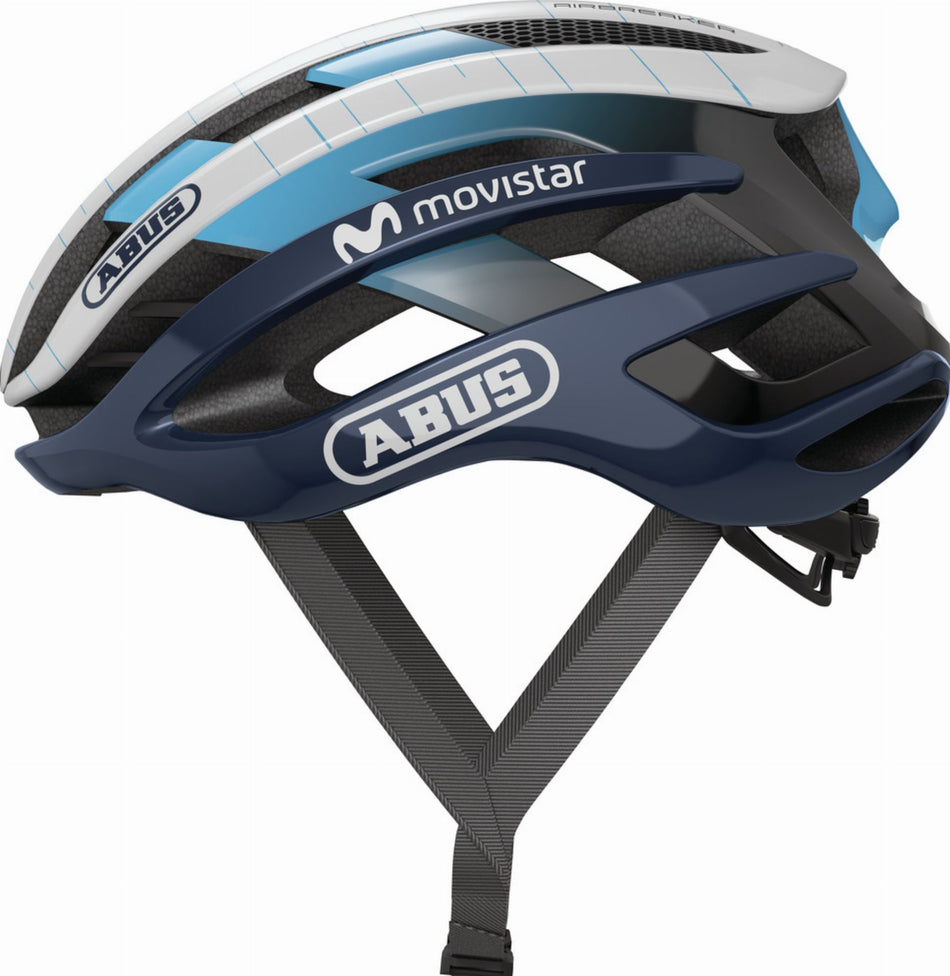 Abus Airbreaker Rennrad-Helm Movistar Team 22