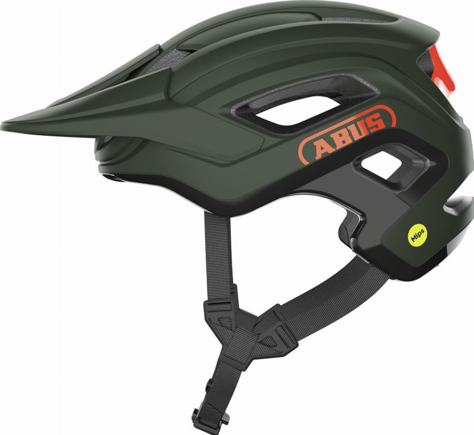 Abus Cliffhanger Mips MTB-Helm pine green