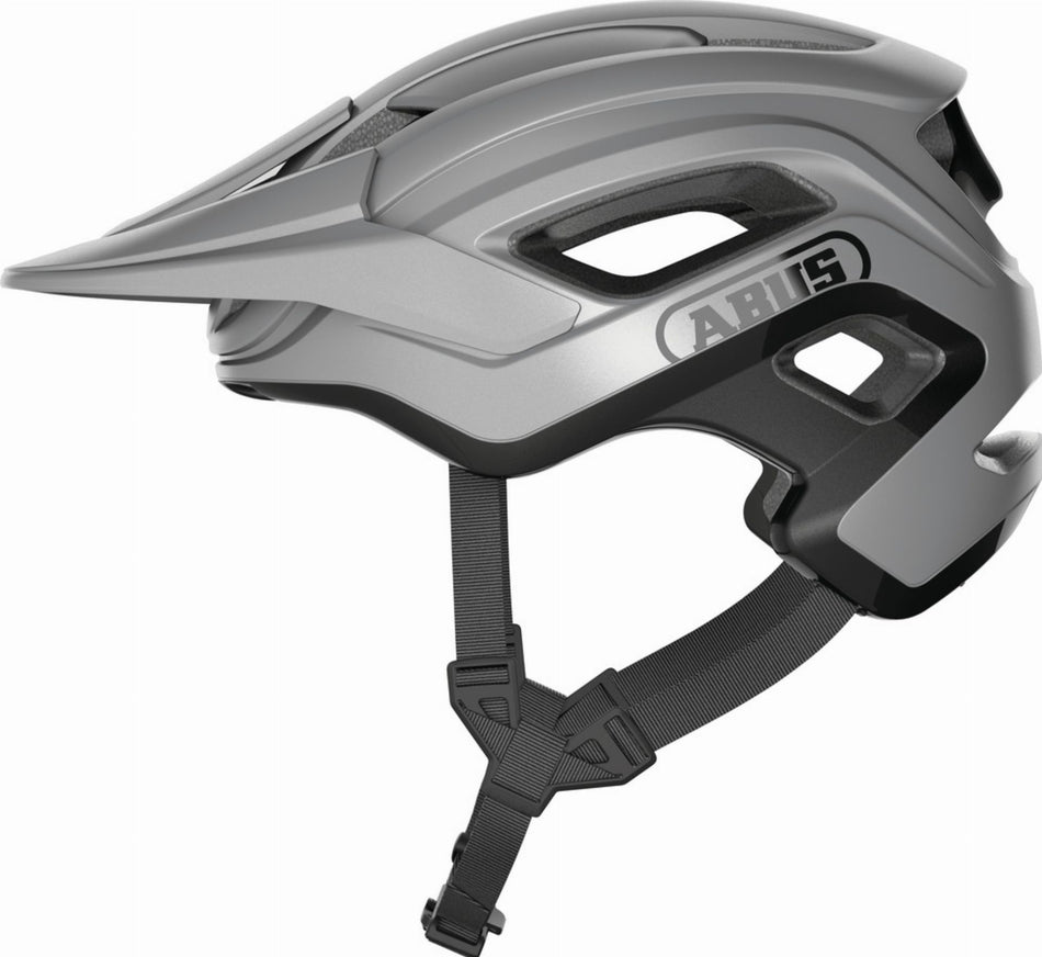 Abus Cliffhanger MTB-Helm Ti silver