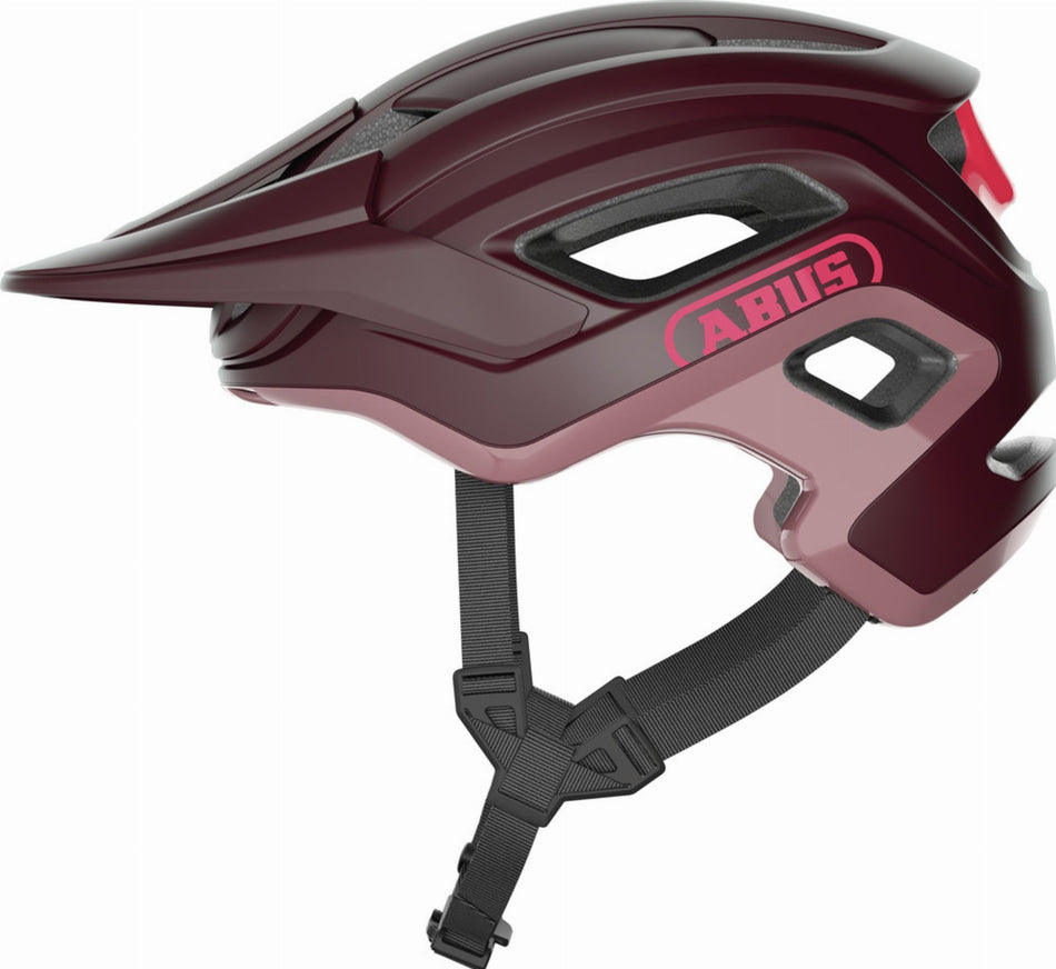 Abus Cliffhanger MTB-Helm wildberry red