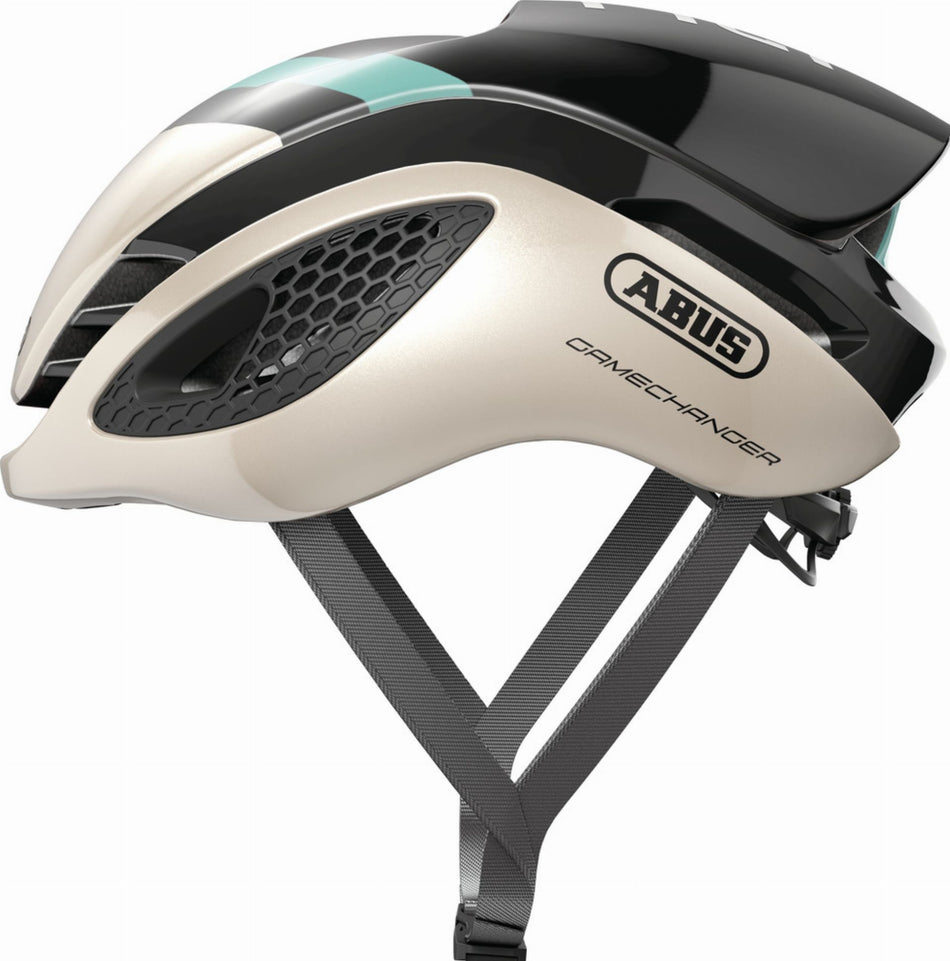 Abus Gamechanger Rennrad-Helm champagne gold